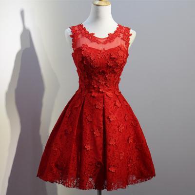 Red Homecoming Dress,Short Homecoming Dress UK2892