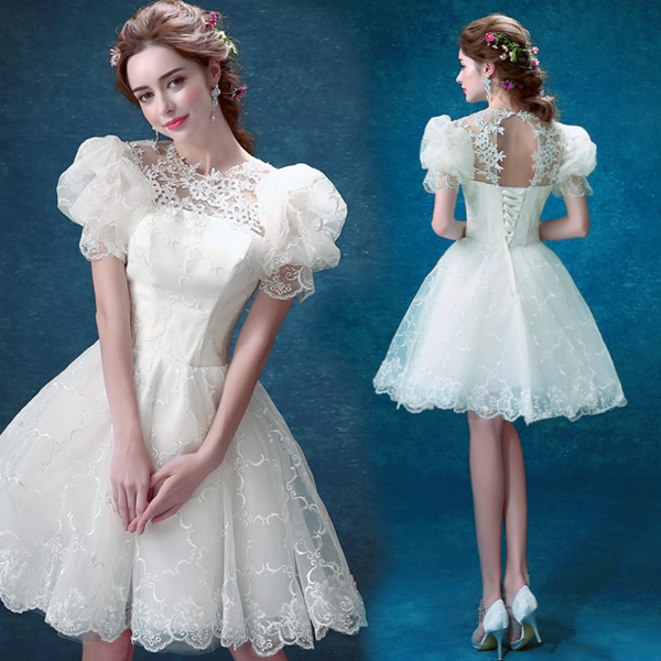 Short white online princess dress
