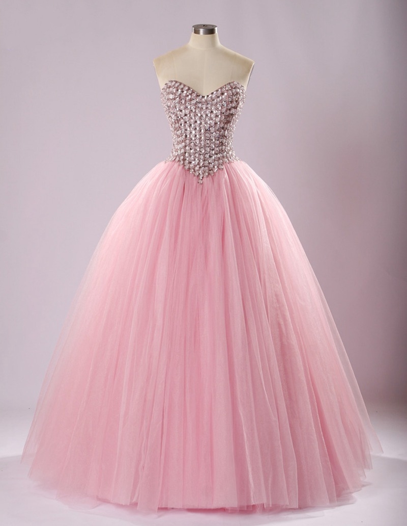 light pink dresses for sweet 16