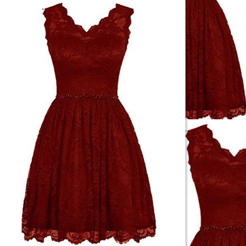 maroon country dress